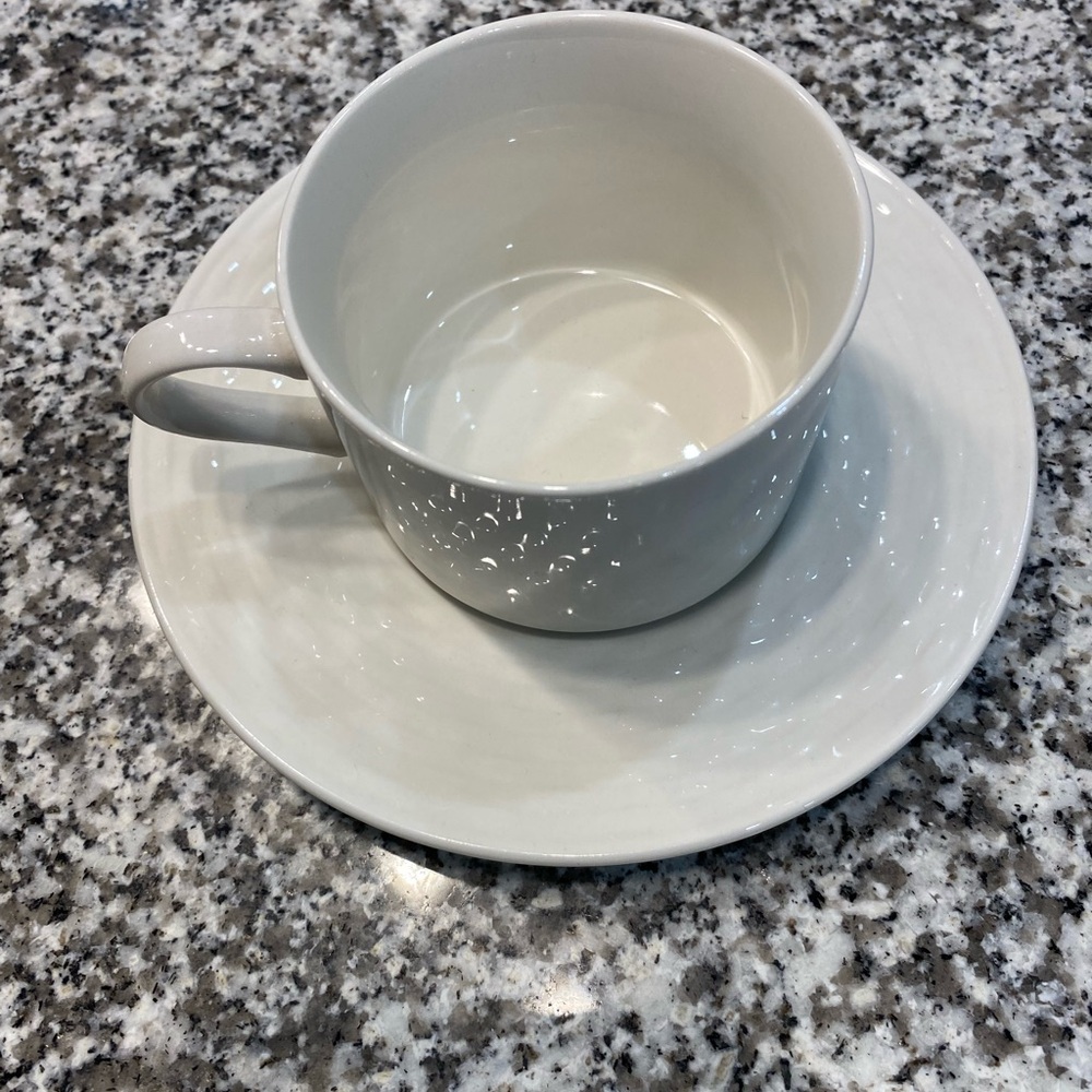 Joshua Maxwell STUDIO Marlowe cups and saucers- set of 8 cups